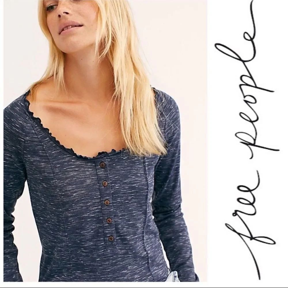 Free People Roxy Henley Top
